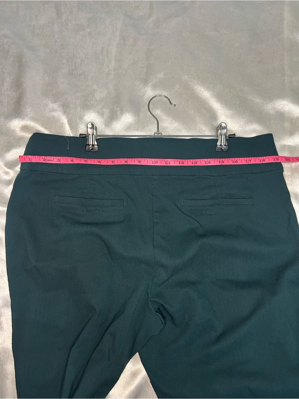 Maurices Teal Ankle Pants - Picture 3 of 4